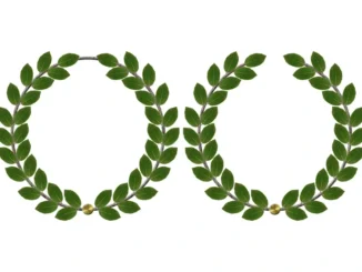 defne yaprağı çelengi