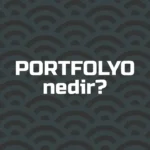 portfolyo ne demek